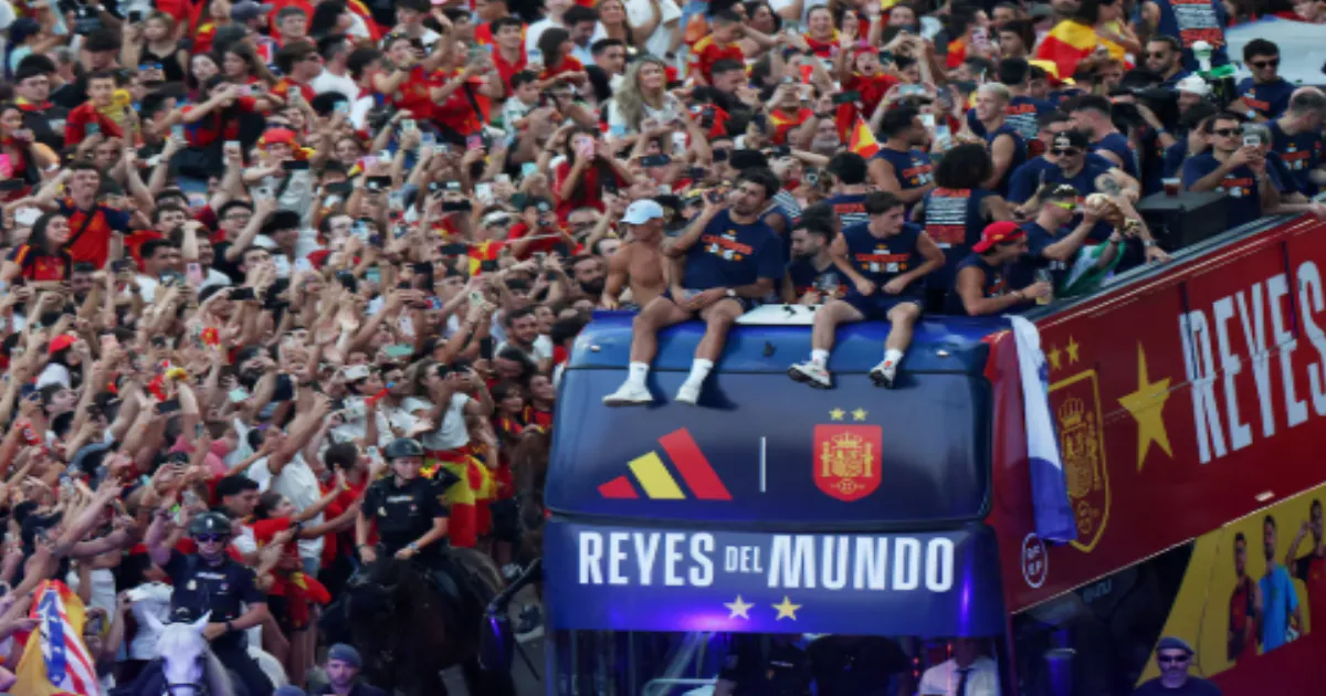 Spain's Football Team Celebrates World Cup Win With Massive Madrid Parade