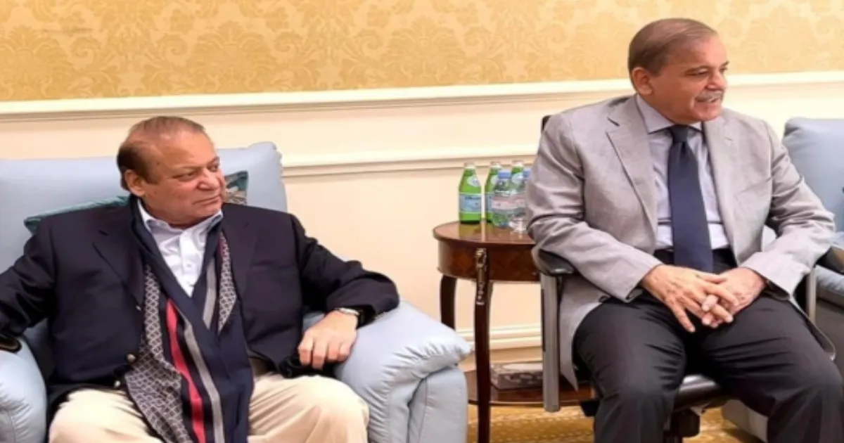Nawaz Sharif Says He Wants Shehbaz Sharif to Make Him PoK PM