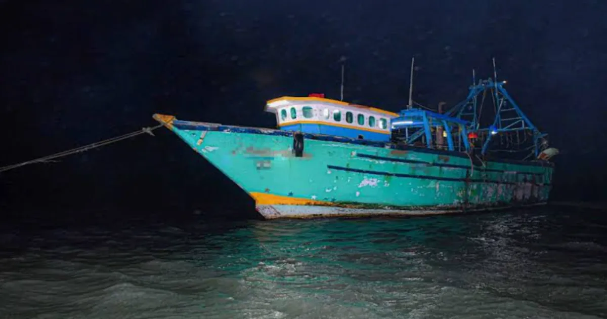 Sri Lankan Navy Seizes Nine Indian Fishermen, Trawler Over Poaching
