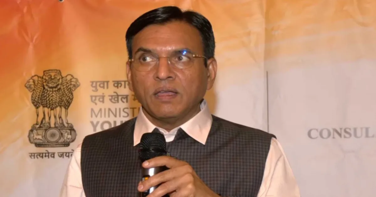Mansukh Mandaviya Addresses Indian Athletes Ahead of Commonwealth Games 2026