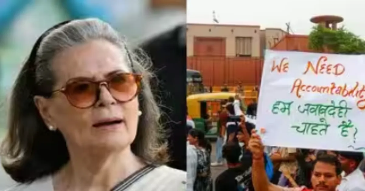 Sonia Gandhi Criticises Centre's Response to Student Protests Over NEET Paper Leak