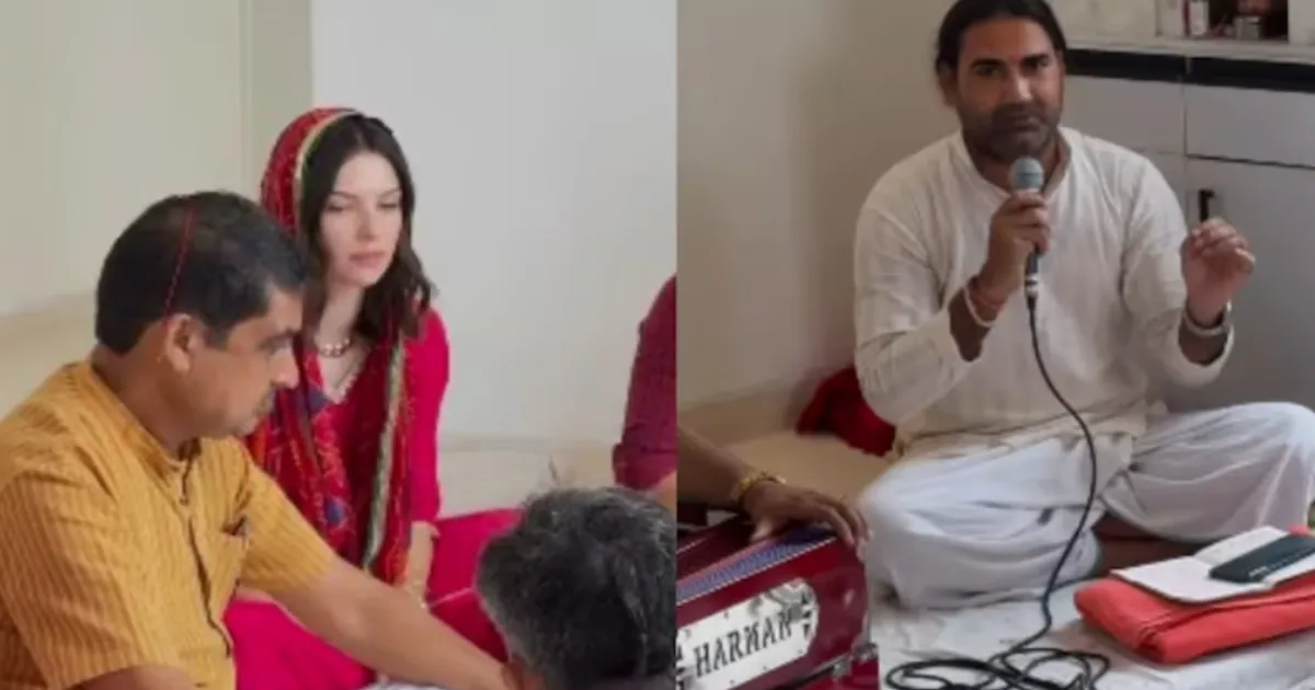 Indian Housewarming Rituals Leave Ukrainian Content Creator Amazed