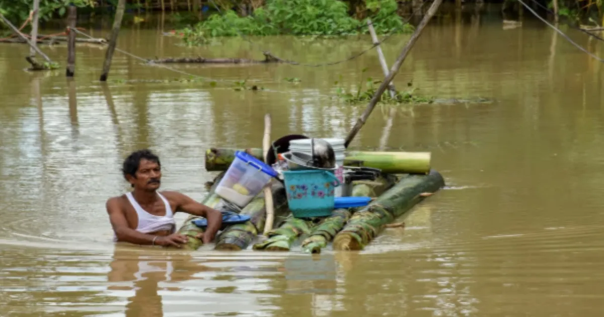 Assam Flood Death Toll Rises to 62, 7 Lakh People Affected