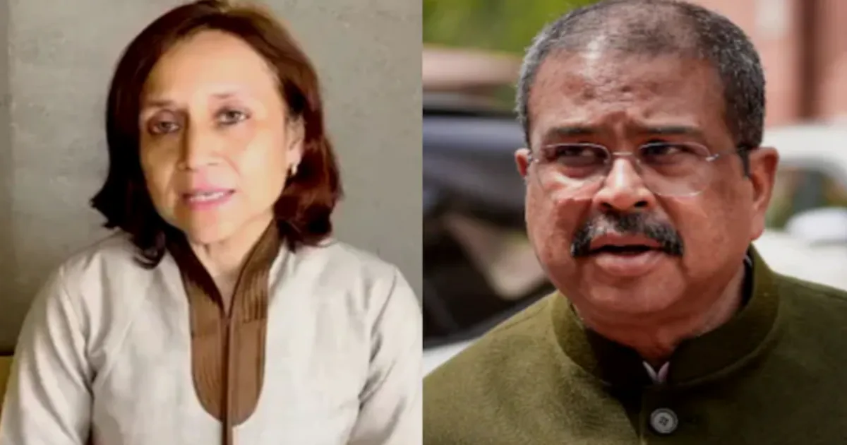 Gitanjali Angmo Praises Gen Z's Courage as Dharmendra Pradhan Steps Down