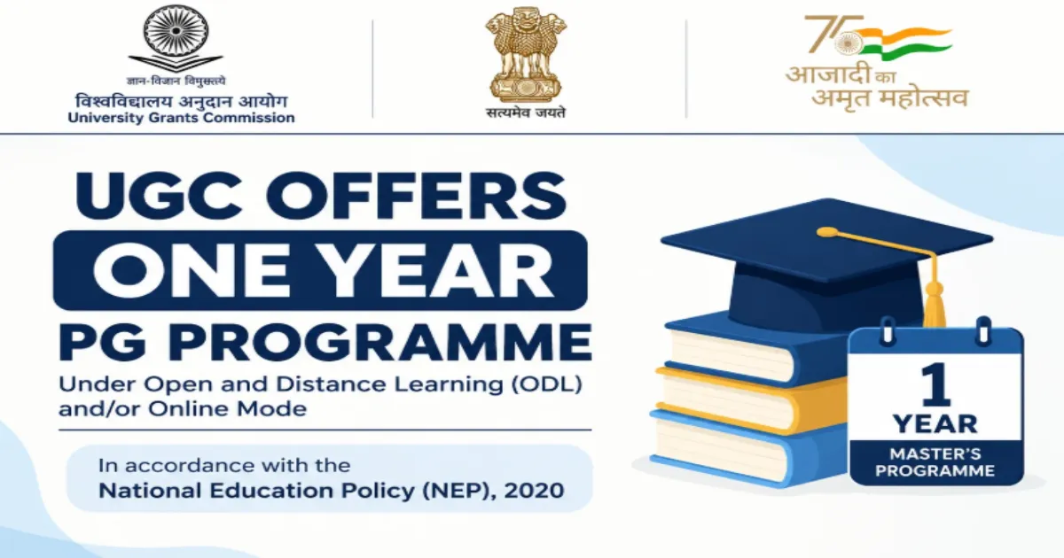 UGC Permits One-Year Postgraduate Programmes in ODL and Online Mode