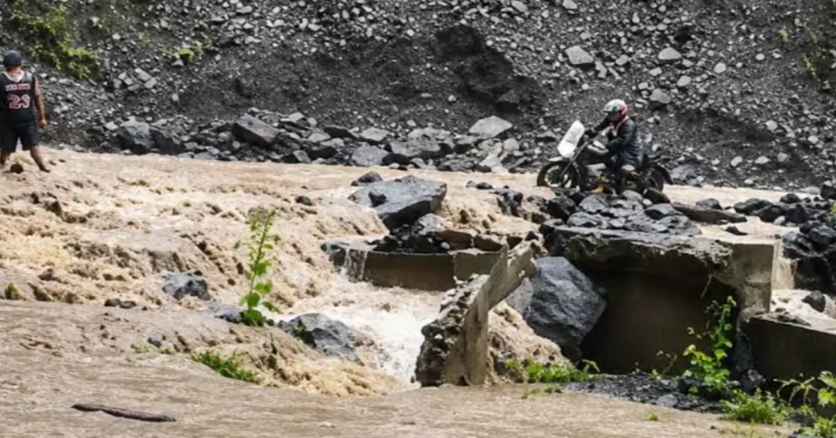 Assam Riders Push Through Nagaland's Flood-Ravaged, Landslide-Hit Roads