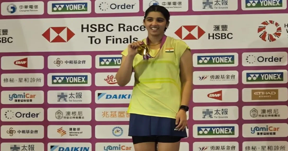 Tanvi Sharma Wins Taipei Open, Youngest Champion Since Tai Tzu-Ying