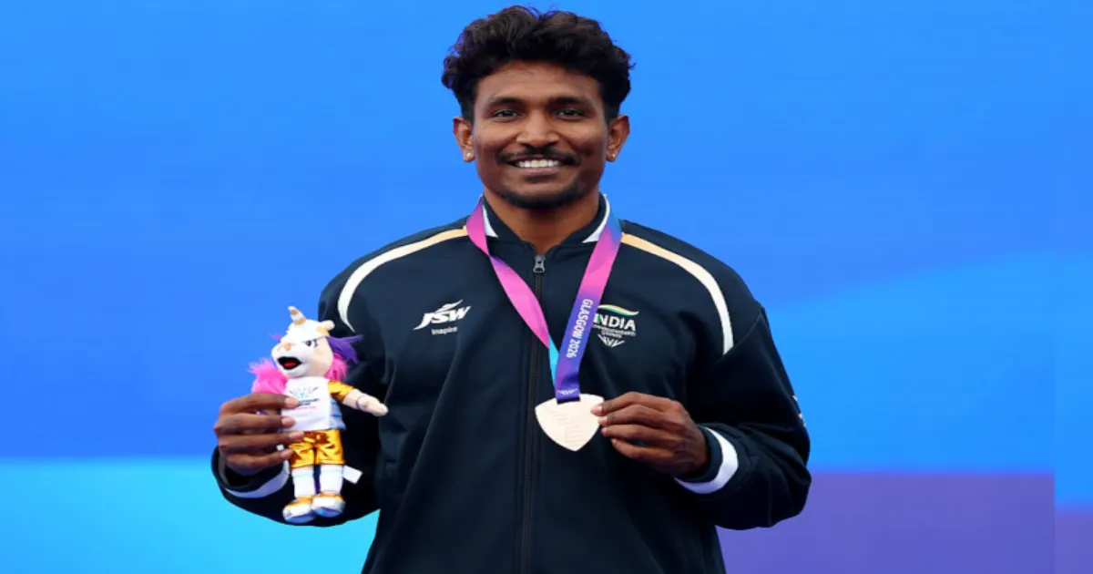 Selva Prabhu Wins CWG Bronze in Triple Jump, Cites Food Poisoning Impact