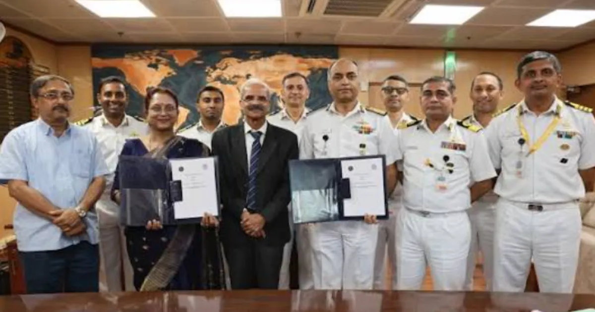 IIT BHU Signs MoU With Indian Navy on Technology Development