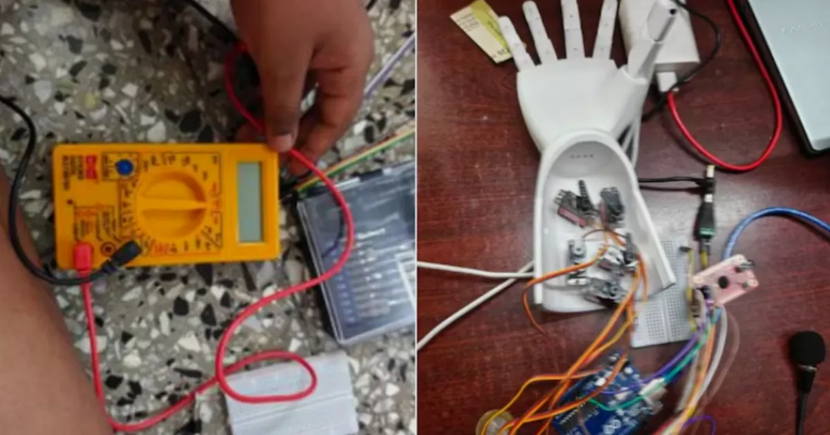 Hyderabad Dad Uses Claude AI to Build Son's Robotic Arm