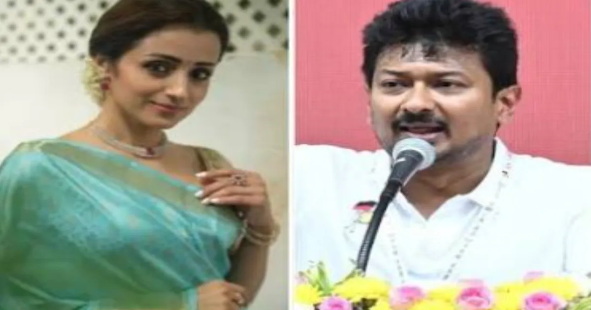 TVK Files Complaint With NCW Over Udhayanidhi's Remarks on Trisha