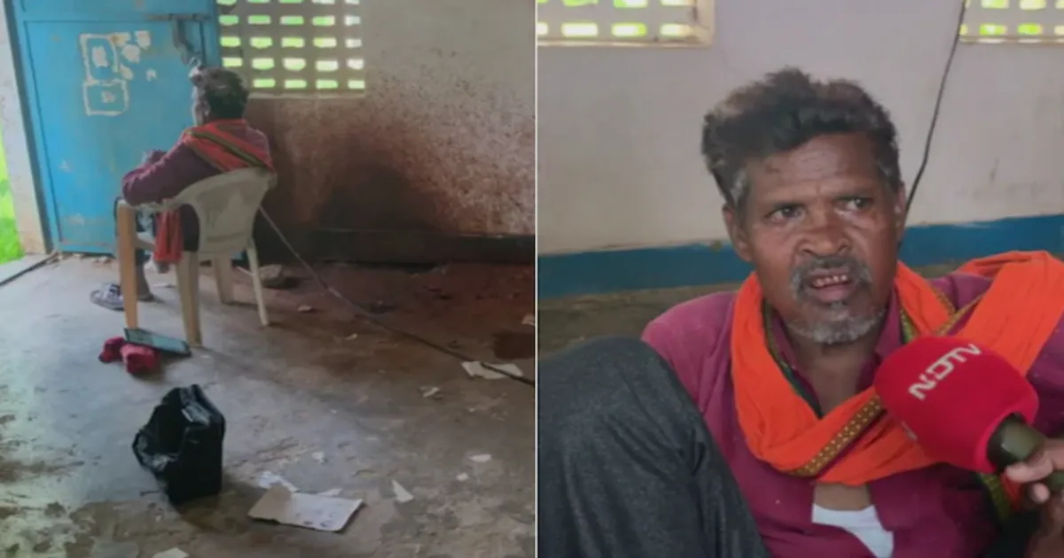 Drunk Headmaster Forces Students to Clean School Premises, Show-Cause Notice Issued