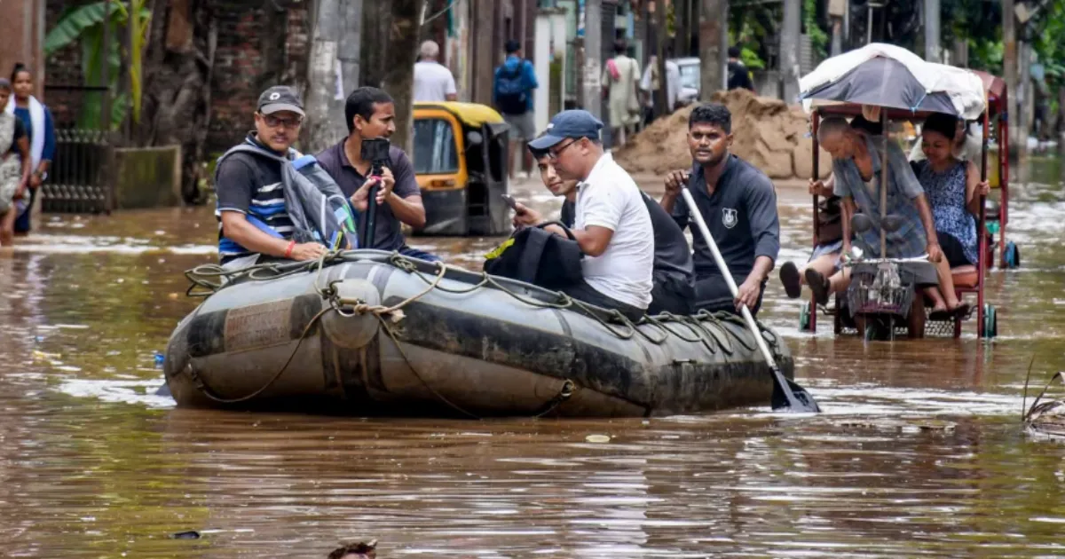 Assam Floods: Death Toll Rises to 100, Nearly 1.4 Lakh People Affected