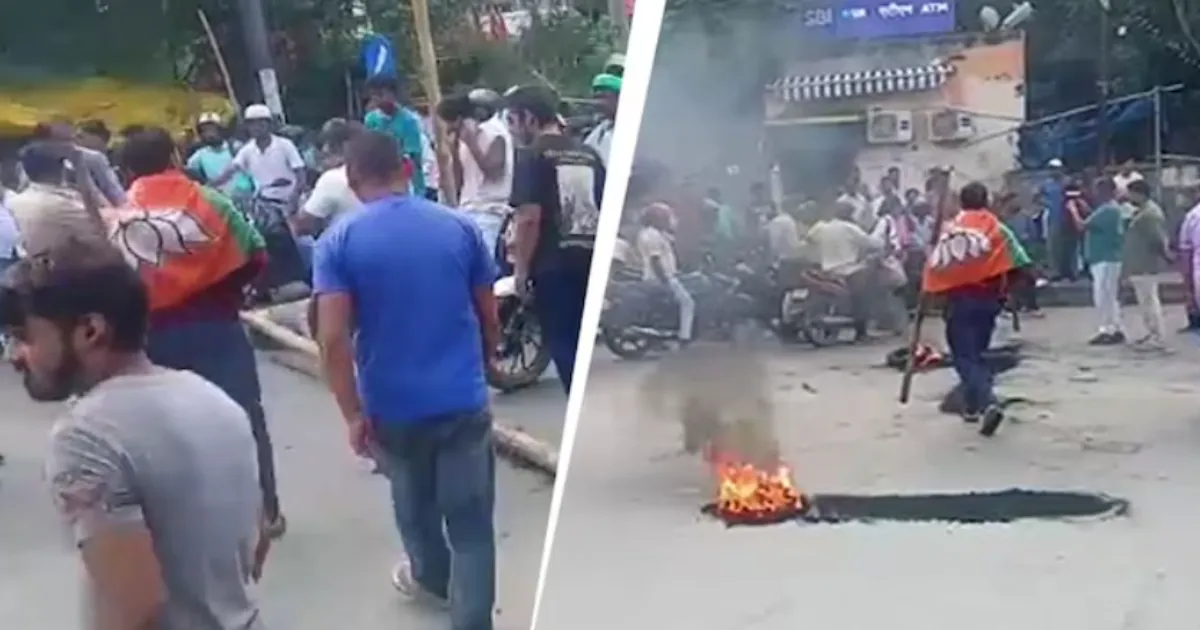 Ranchi Bandh: Roads Blocked, Tyres Burned Over Police Crackdown