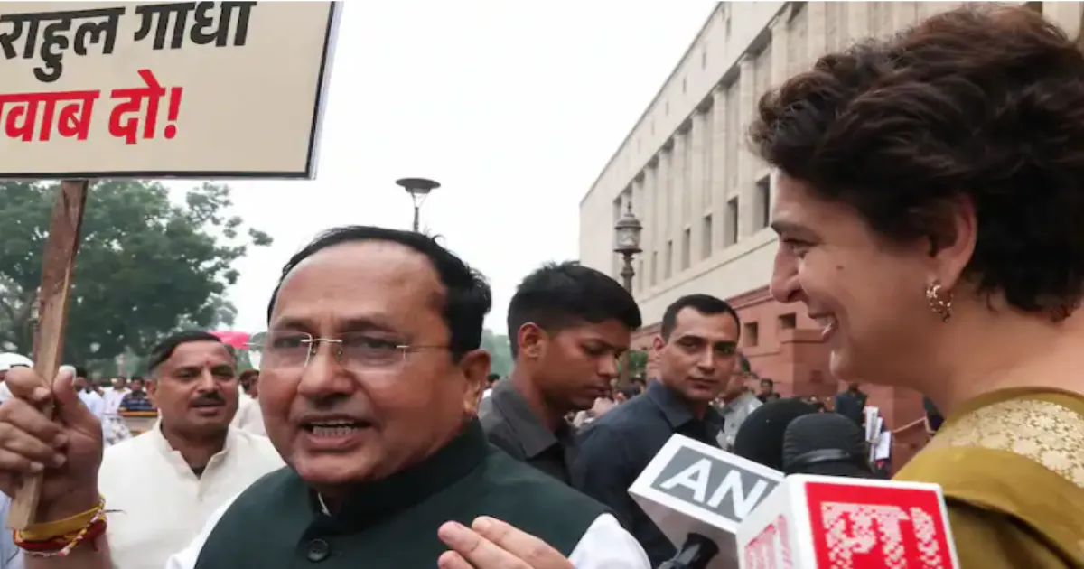 Priyanka Gandhi Confronts BJP MP's 