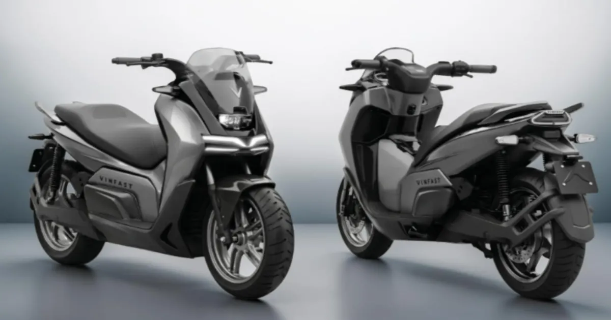VinFast Files Design Patent For Rasad Electric Maxi-Scooter In India