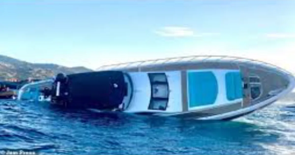 Luxury Yacht Worth $9.1 Million Sinks in Mediterranean, All Onboard Safe