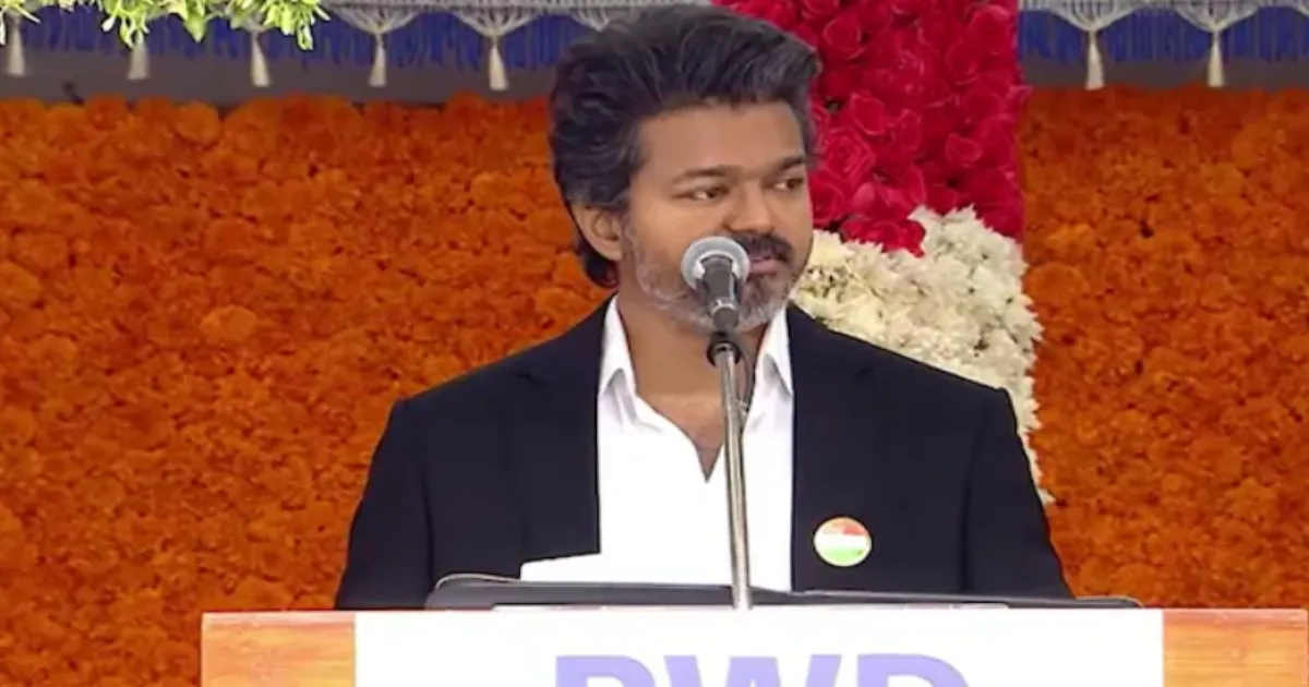 Vijay Warns Rivals, Greets Gen Z in First Independence Day Speech as CM