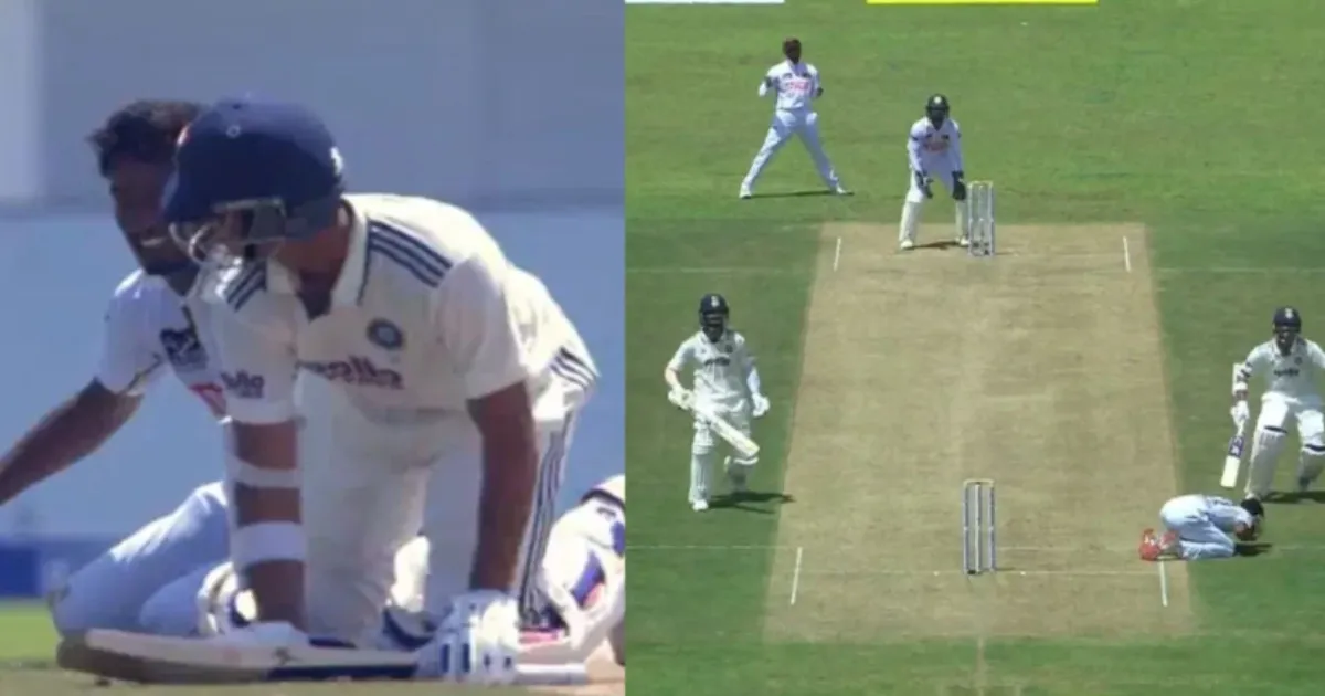 IND vs SL 1st Test: Jaiswal Run Out In Bizarre Mix-Up With Rahul After Bowler Collision