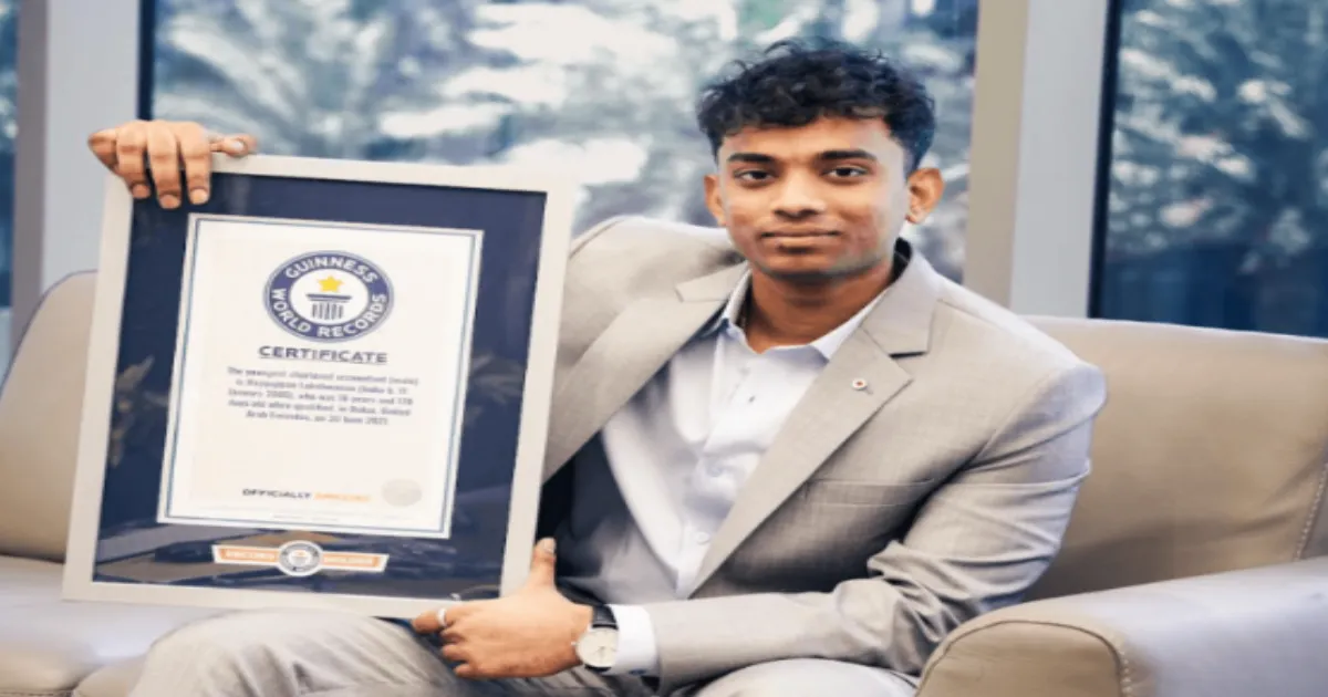 Lakshmanan Meyyappan: Guinness Record Holder At Just 16 Years Old