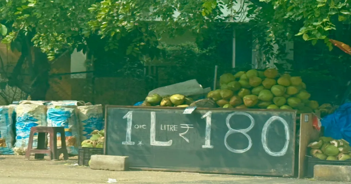 Entrepreneur's Post On Coconut Water Prices Across Cities Goes Viral