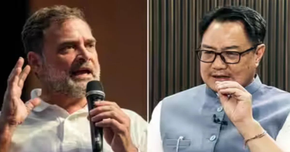 Rahul Gandhi Contests Rijiju's Claim That No Students Were Seriously Injured In Protests