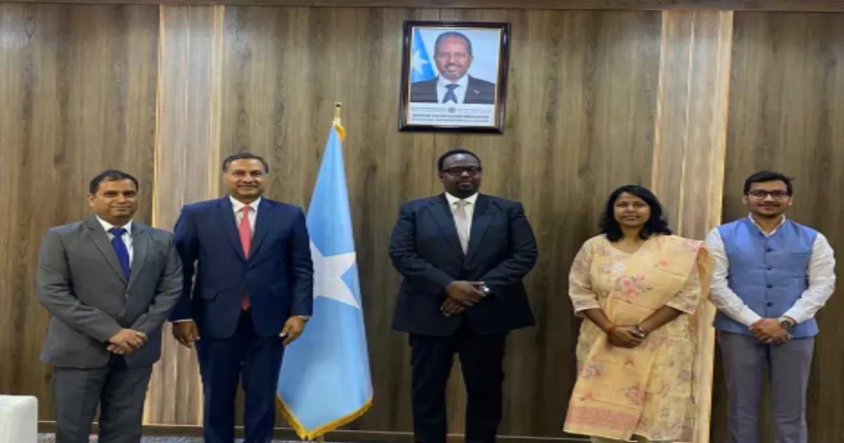 India-Somalia Talks: Envoy Meets Deputy PM on Trade, Education Ties