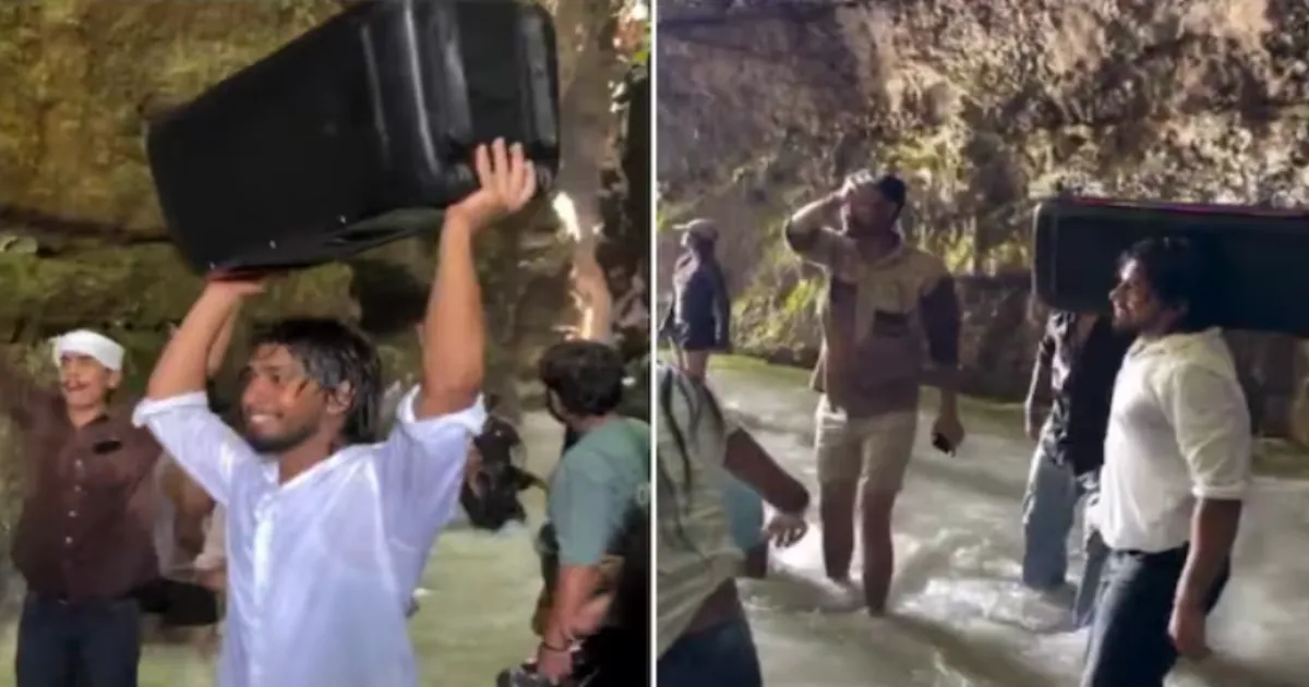 Viral Video Shows Tourists Dancing With Boom Box in Robber's Cave