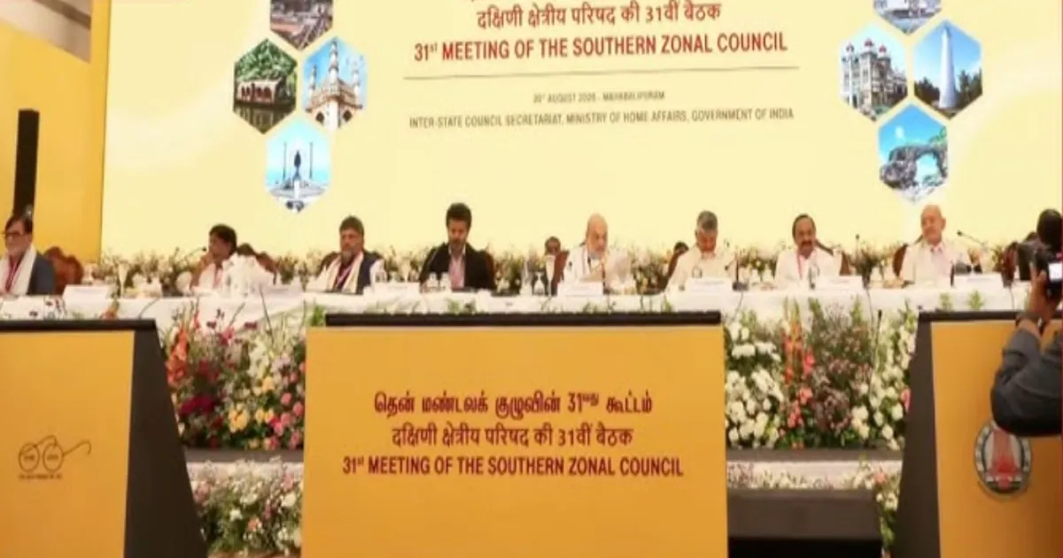 Amit Shah Brings Key Southern Leaders Together at Council Meeting
