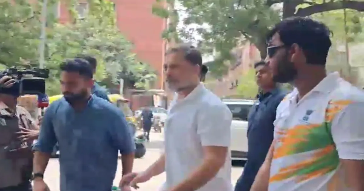 Rahul Gandhi Visits Police Station, Seeks FIR Over Pellet-Gun Injury Claim