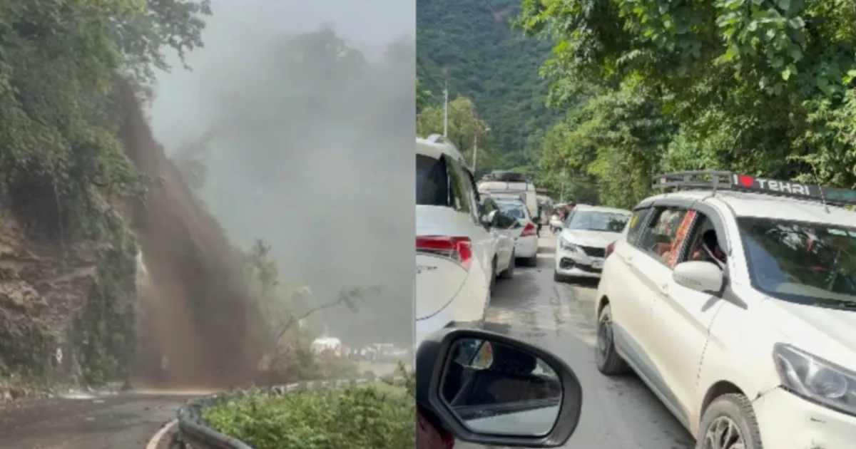 Mussoorie-Dehradun Road Landslide Prompts 8-10 Day Heavy Vehicle Ban