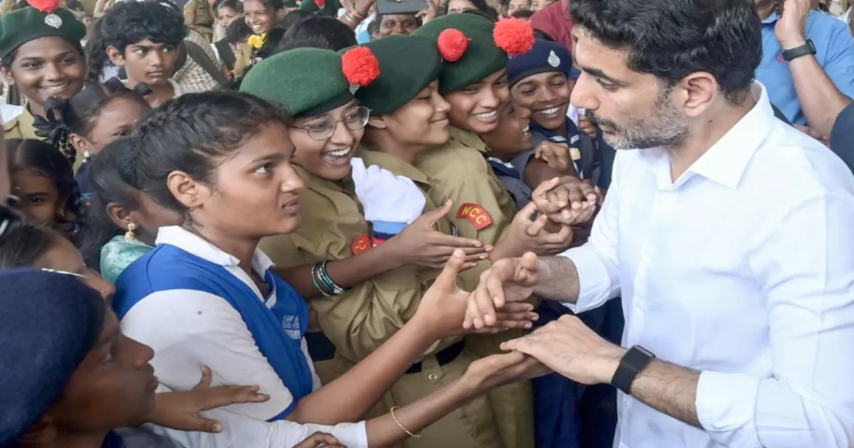 Nara Lokesh Credits Mother, Recalls Father's Packed Political Schedule