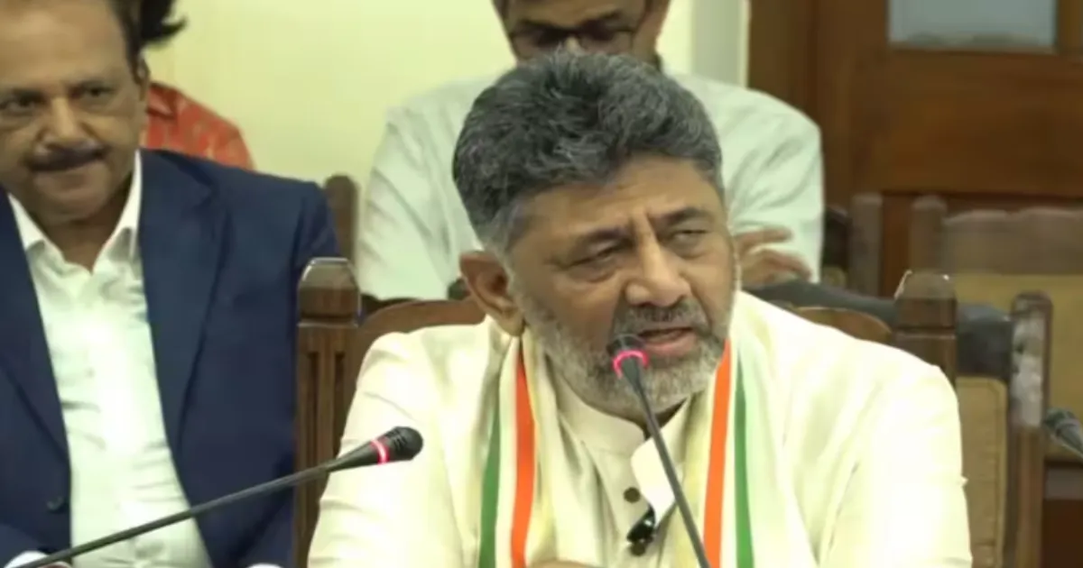 Karnataka CM Shivakumar Stands by Congress Stance on Vande Mataram Stanzas