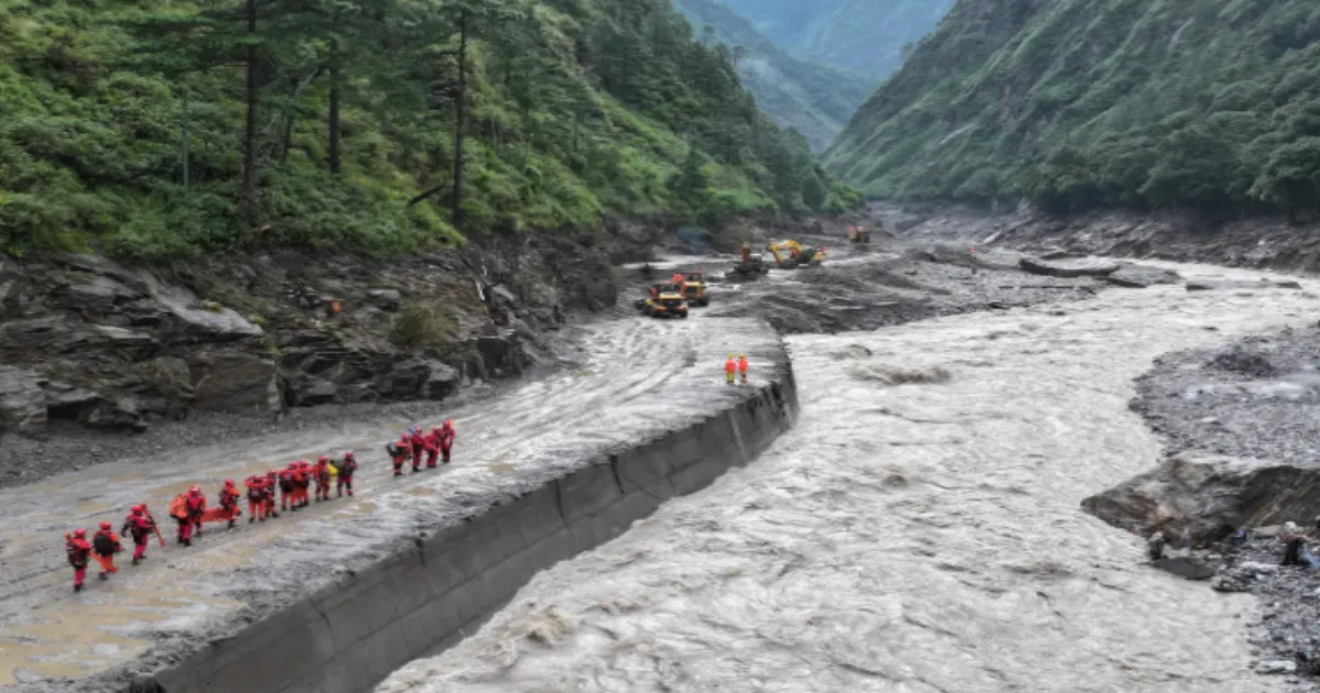 Lake Burst Risk Eases Near China-Nepal Flood Disaster Site, Say Authorities