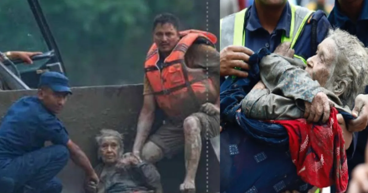 97-Year-Old Rescued From Nepal Flood Rubble After Four-Hour Operation