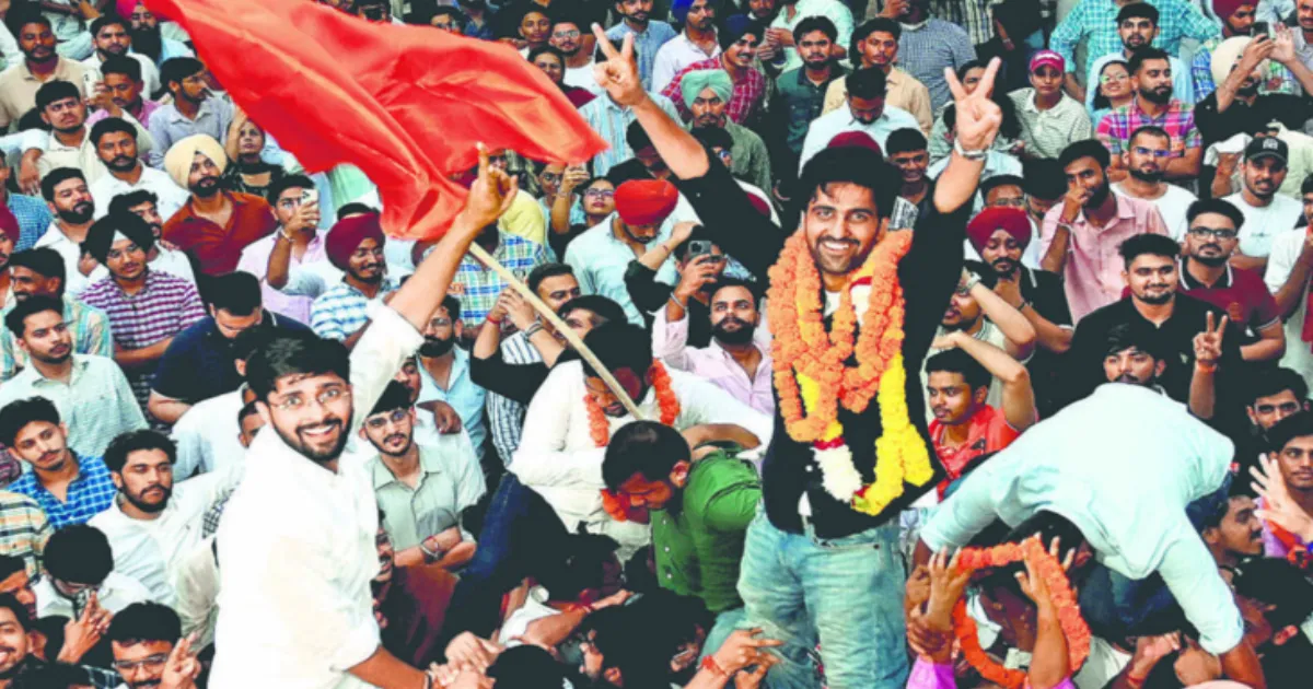 ABVP Retains Panjab University Top Post, Boosts BJP's Punjab Poll Hopes
