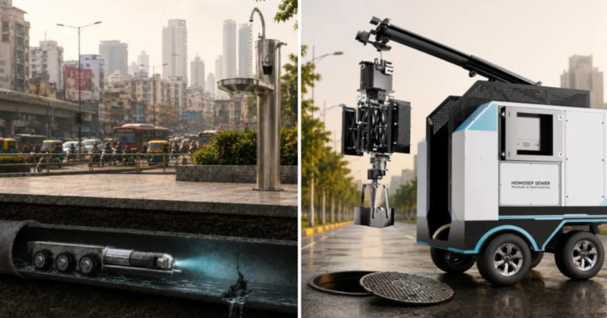 IITian's Solinas: Robots That Clean Sewage, Build a ₹15 Crore Startup