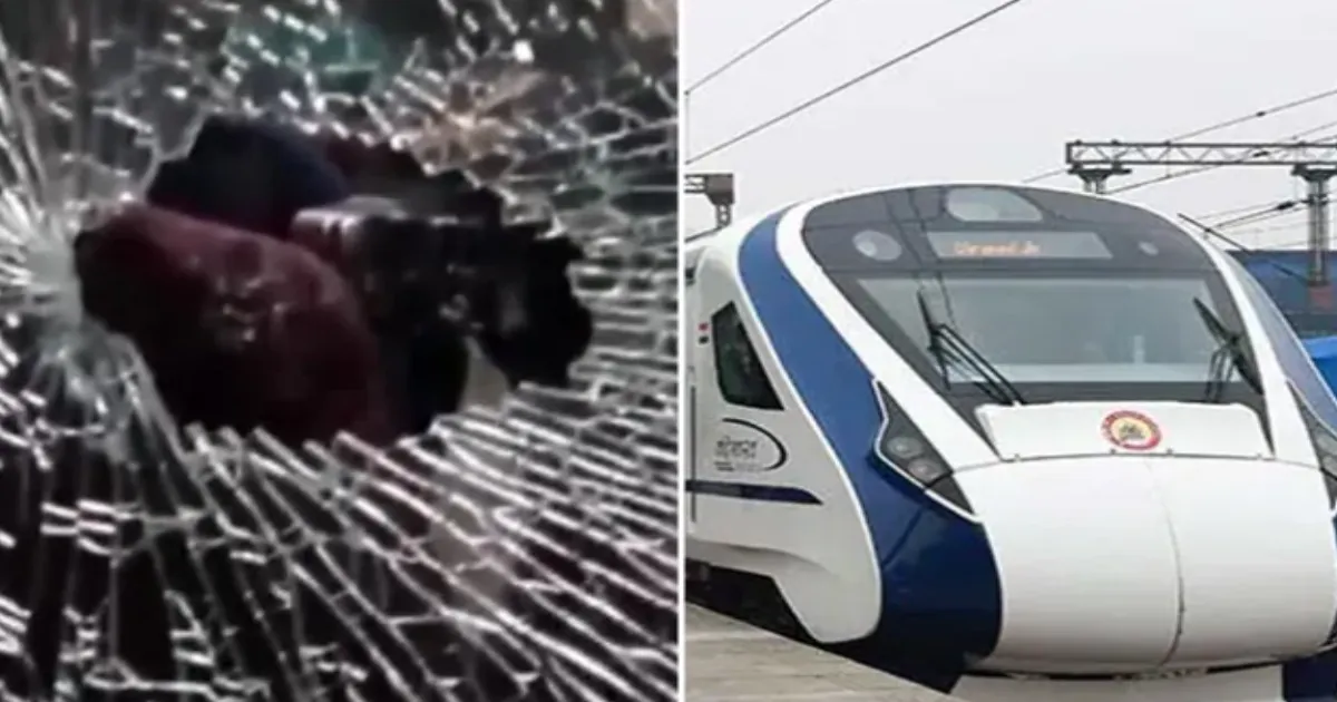 Two Arrested For Hitting Vande Bharat Express Window With Liquor Bottle in Salem