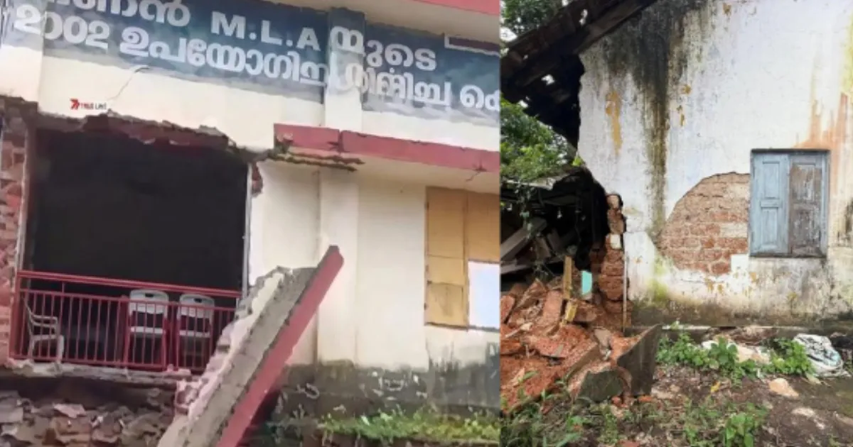 Holiday Averts Tragedy as Chalakudy School Building Collapses Amid Hill Highway Excavation
