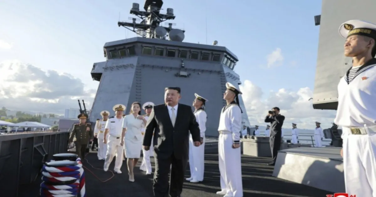 North Korea Commissions Second Destroyer as US, South Korea, Japan Launch Joint Drill