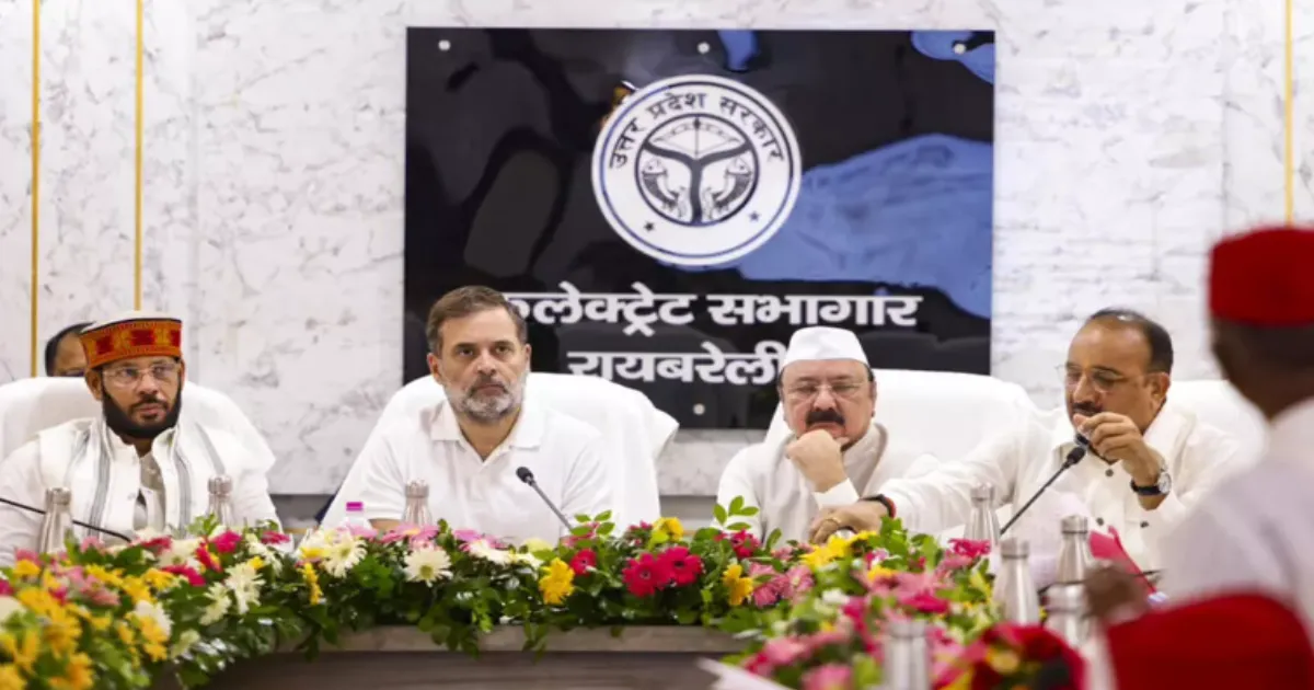Rahul Gandhi Flags Poor Condition of PMGSY Roads in Raebareli
