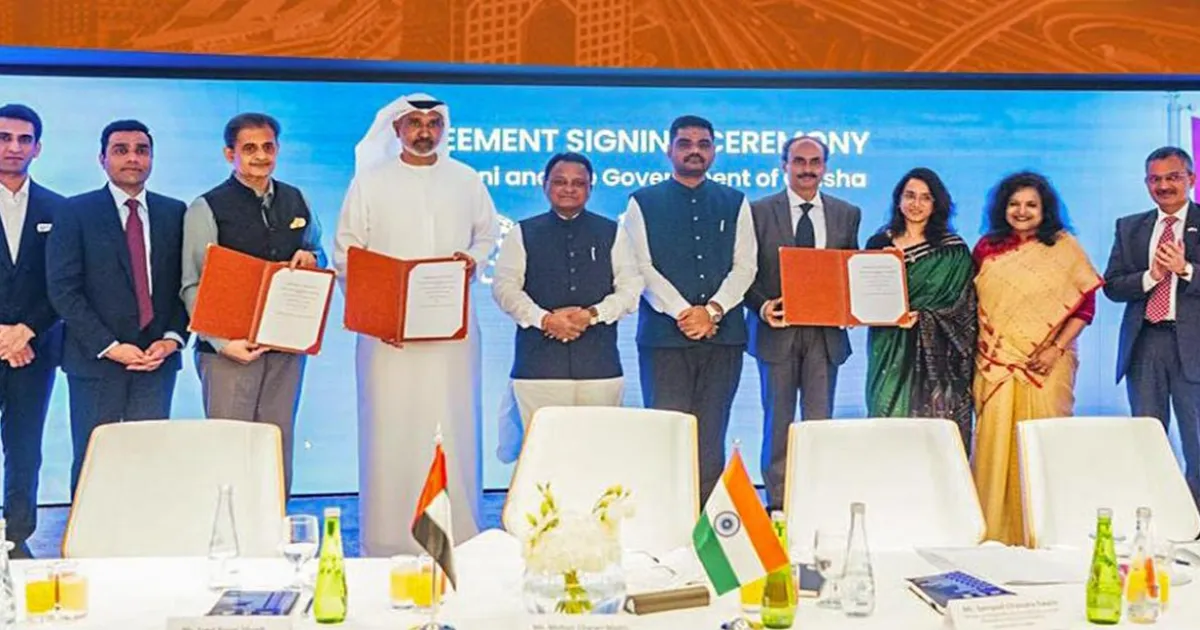 Odisha CM Majhi Meets UAE Minister, Woos Investors in Dubai