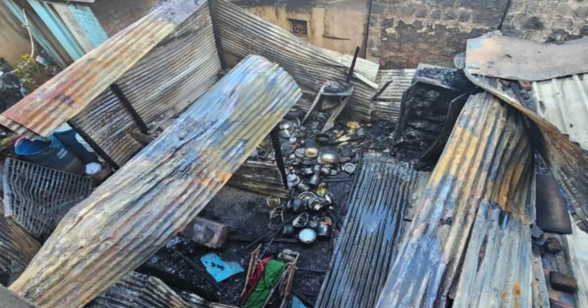 Four Members of Family Burnt to Death in Belagavi House Fire Caused by Short Circuit