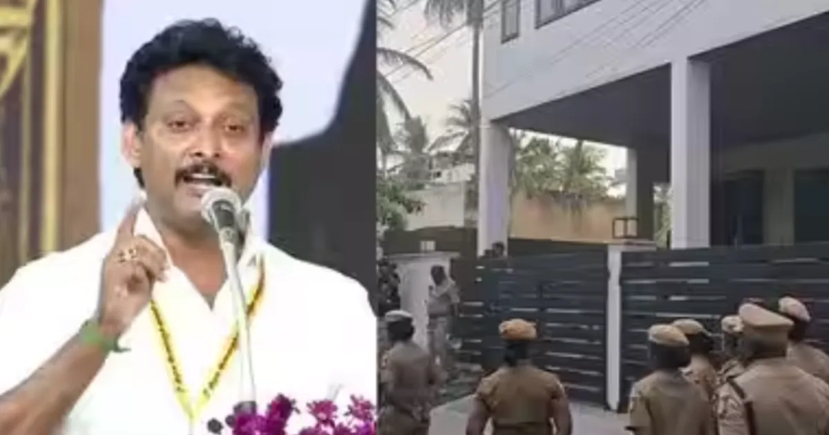 Crime Branch Searches Ex-Minister Anbil Mahesh's House In School Fraud Case