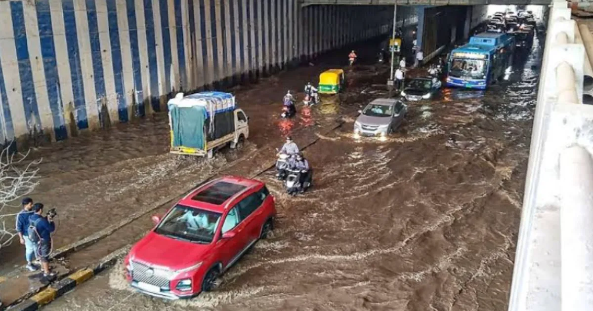 Heavy Rains Trigger Traffic Chaos Across Bengaluru, Especially In CBD Areas