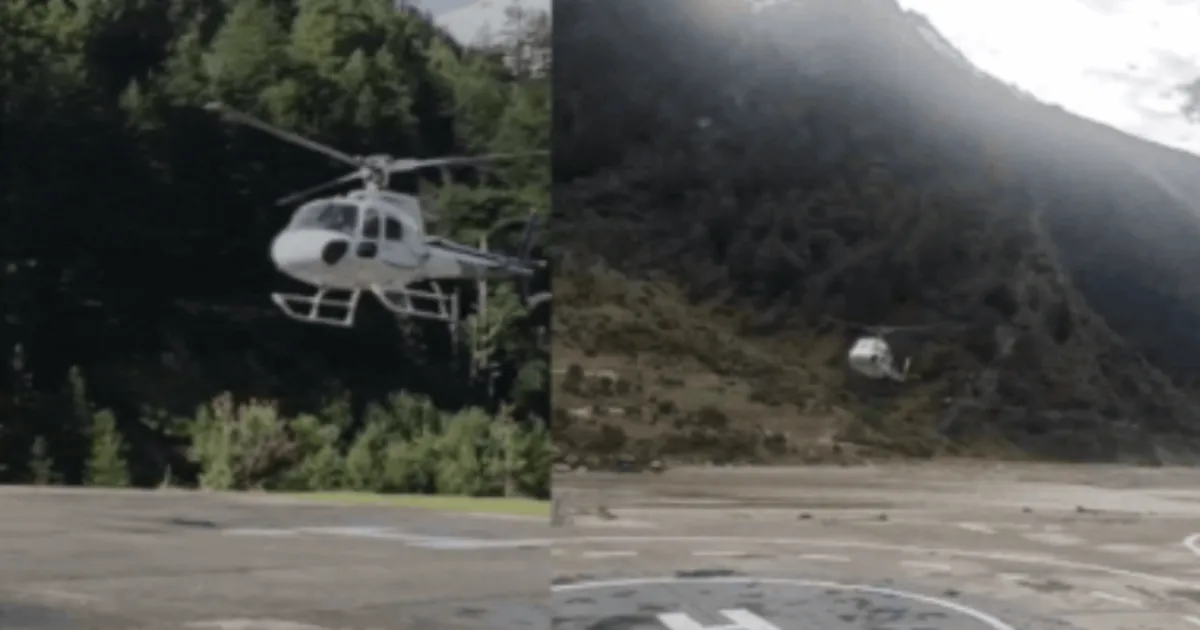 136 Trekkers and Mountaineers Stranded in Uttarkashi After Snowfall, Five Evacuated by Helicopter