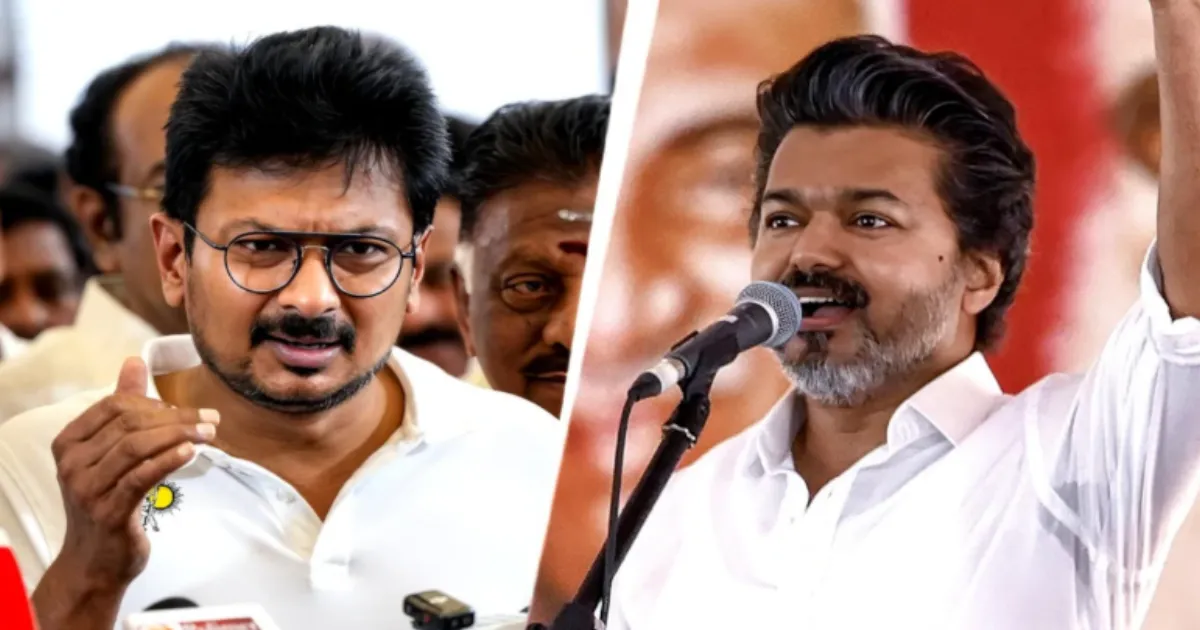 DMK's Udhayanidhi Stalin Urges Cadres to Counter TVK Slogan With Om Kali Chant