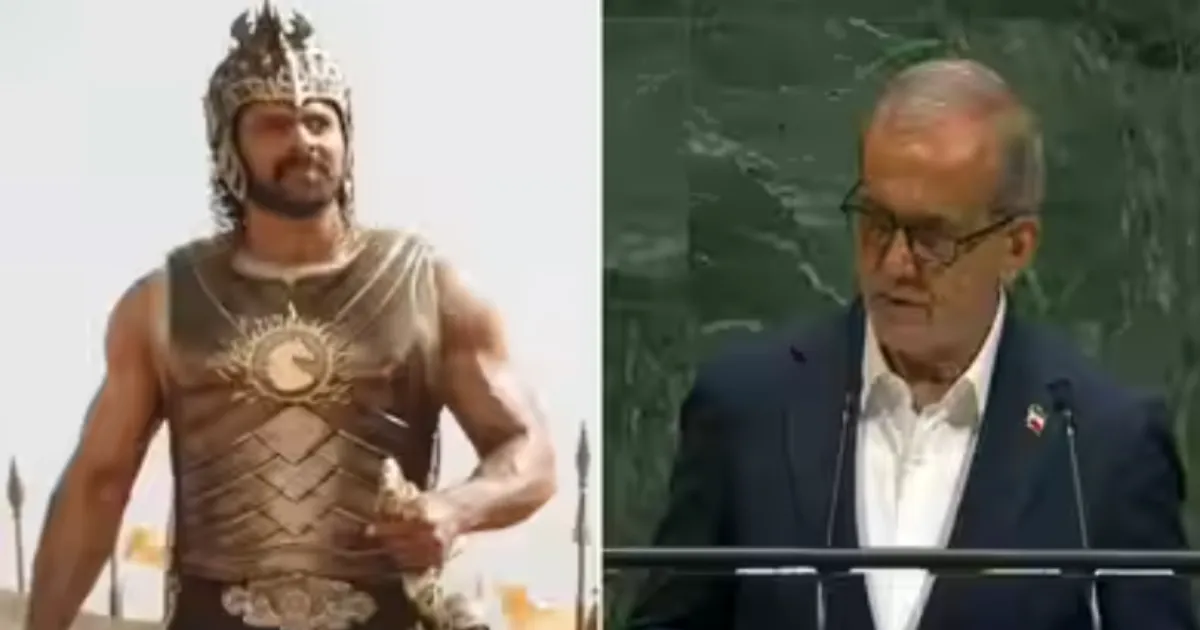 Iranian Consulate in Hyderabad Shares 'Baahubali' Battle Scene on X After President's UNGA Address