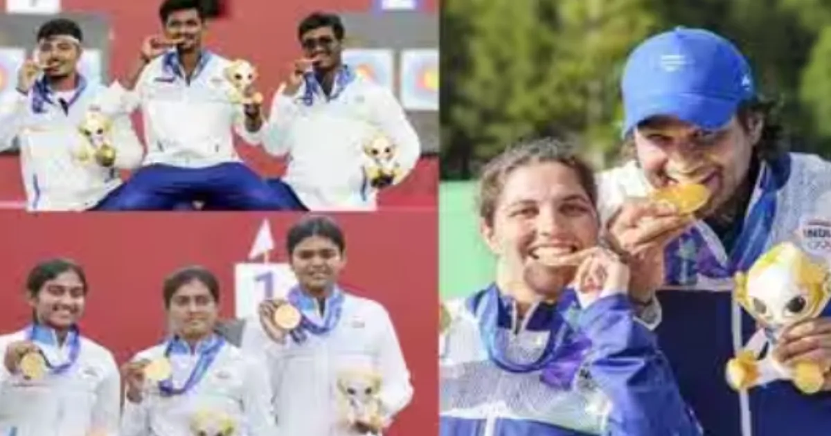 India's Golden Day: Archery Sweep, Shooting Record, Hockey Final
