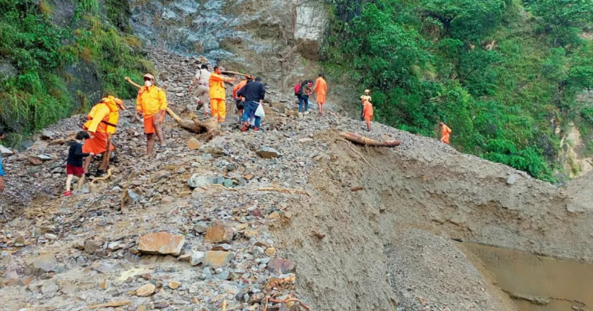 Landslide Stops Over 350 Adi Kailash Pilgrims at Dharchula